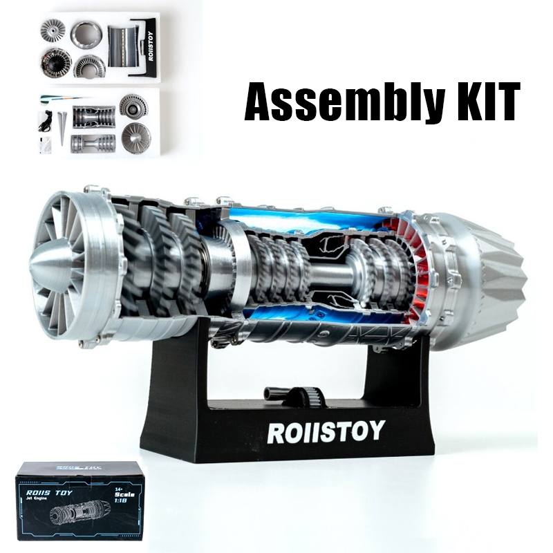 Model Kit Jet Engine - طقم نموذج J35 تيربوفايتر، نموذج محرك
