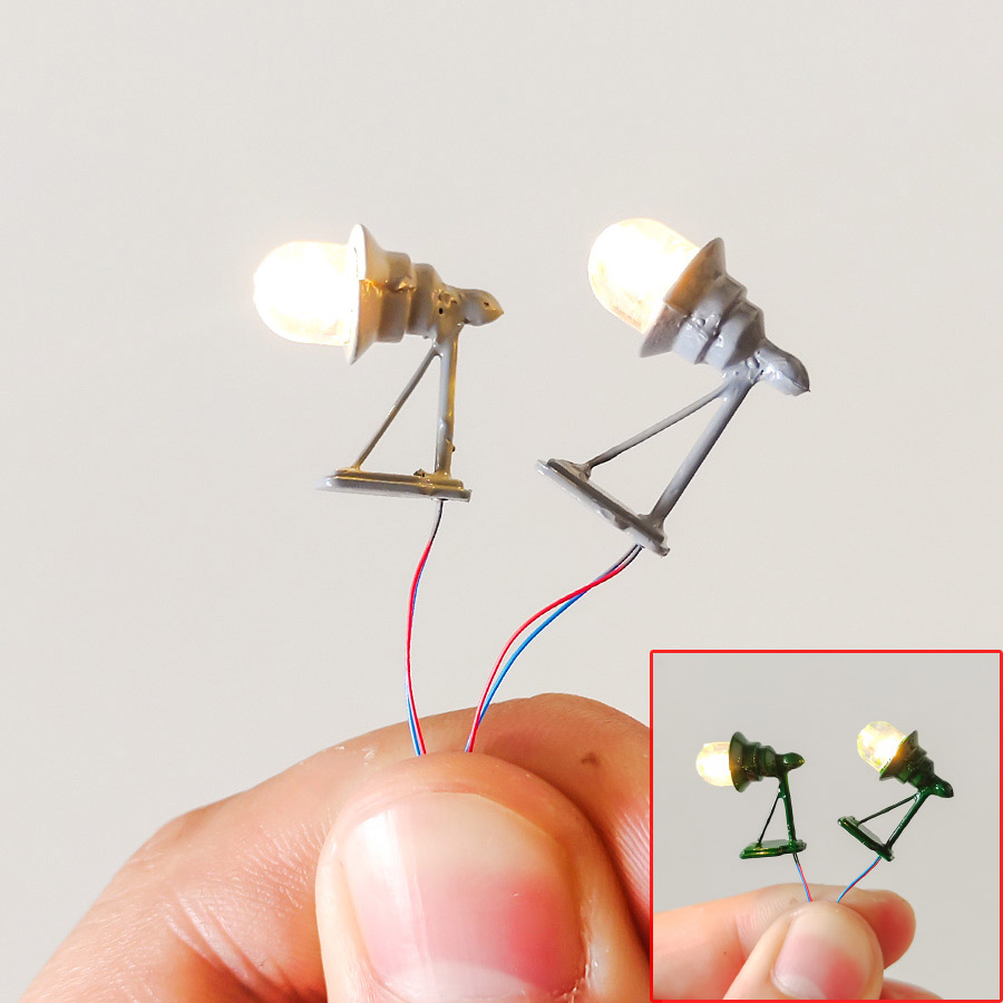 Model Kit Wall E - 2 قطعة مصغرة 3 فولت Led