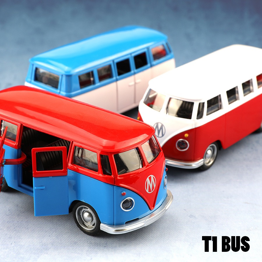Model Kit Volkswagen - 1:38 سبيكة دييكاست فولكس فاجن T1