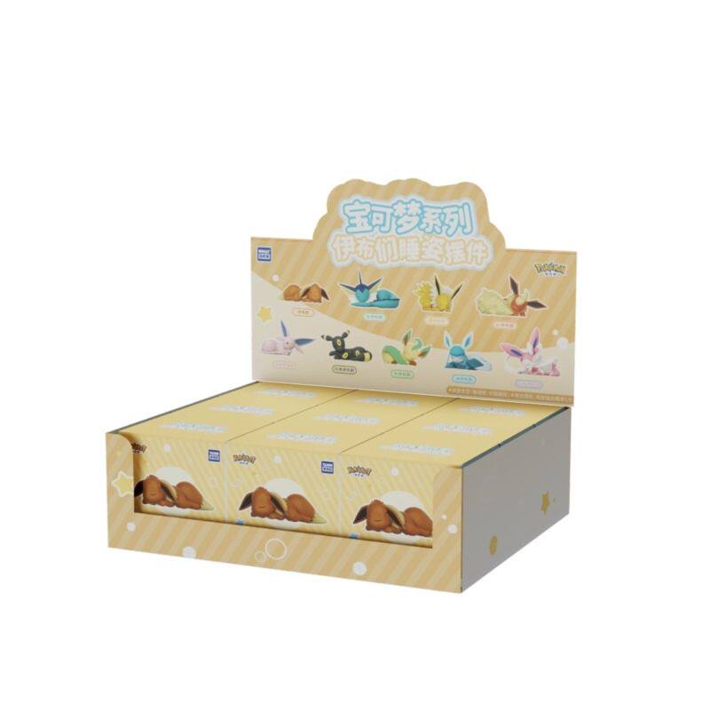Model Kit Eevee - سلسلة بوكيمون إيفي في وضعية النوم،