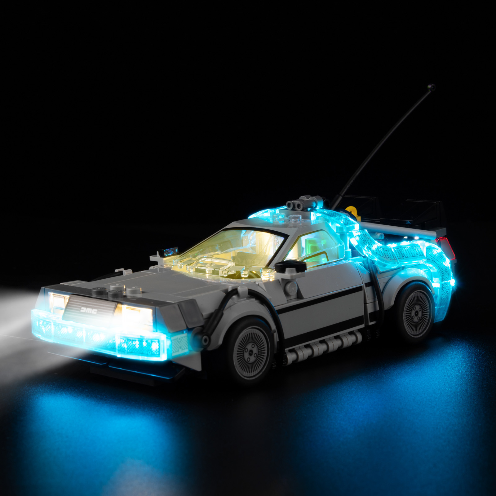 Model Kit Chemistry - مجموعة إضاءة LED لآلة الزمن من