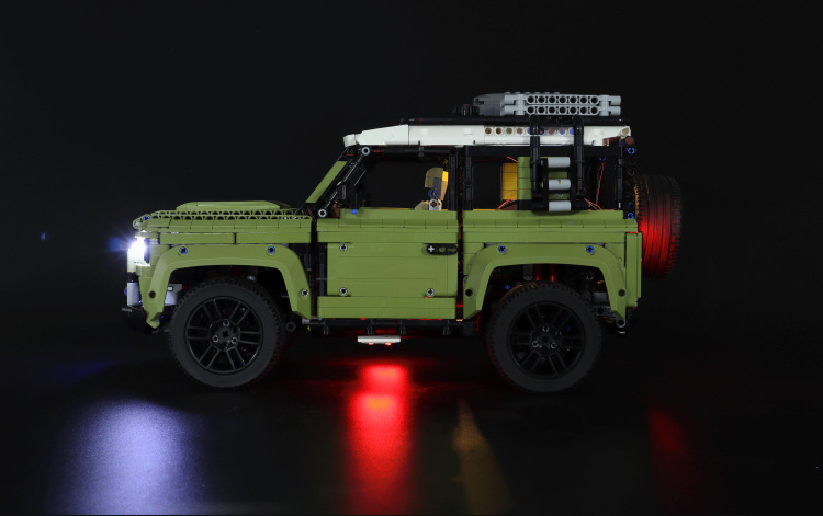 طقم إضاءة LED لسيارة ليغو ديفن - مراجعة Model Kit Chemistry وسعره