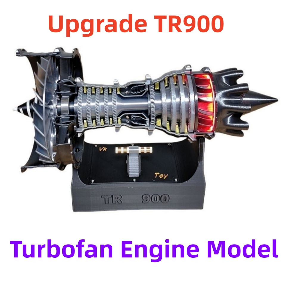 ترقية نموذج محرك توربيني TR900 - مراجعة Model Kit Jet Engine وسعره