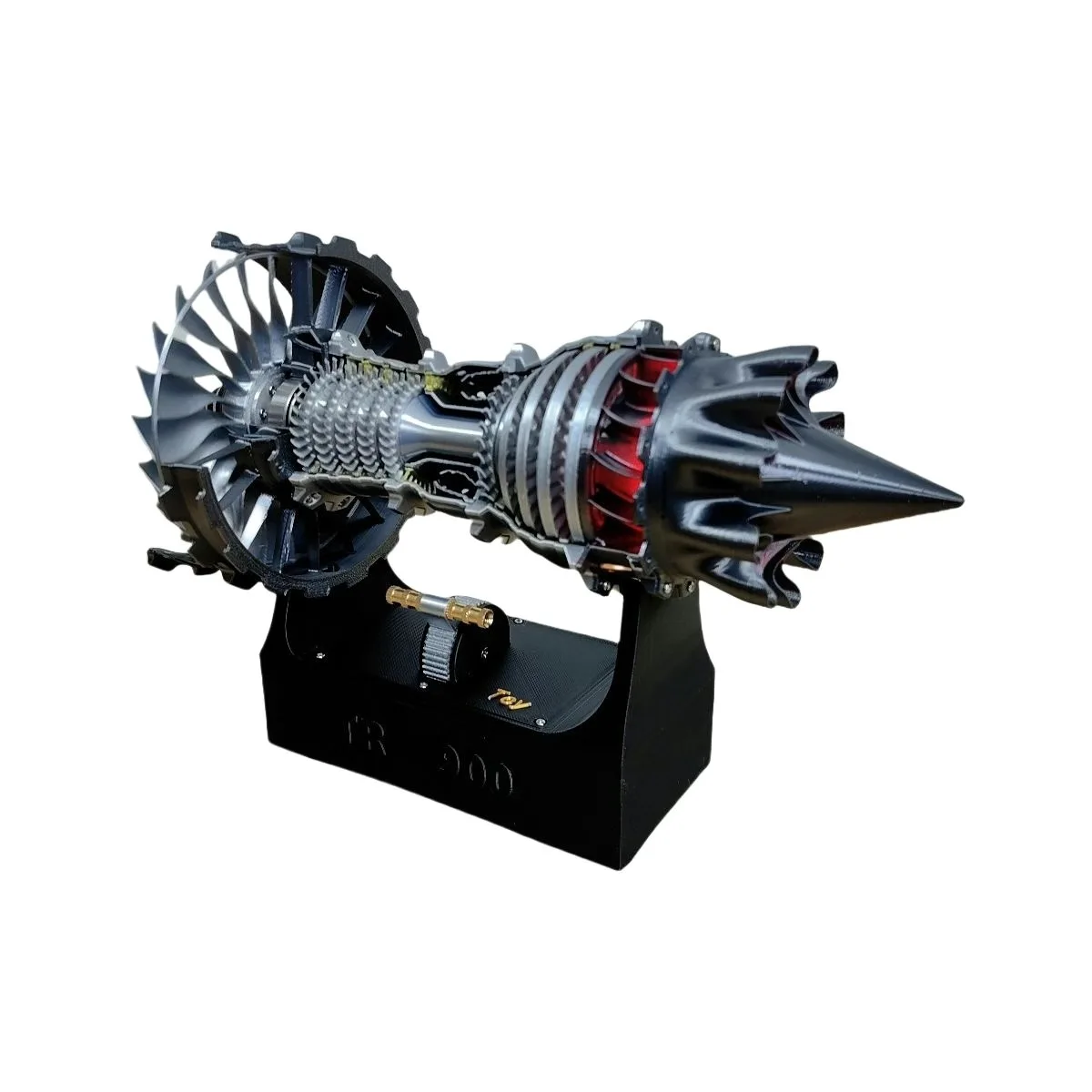 ترقية نموذج محرك توربيني TR900 - مراجعة Model Kit Jet Engine وسعره