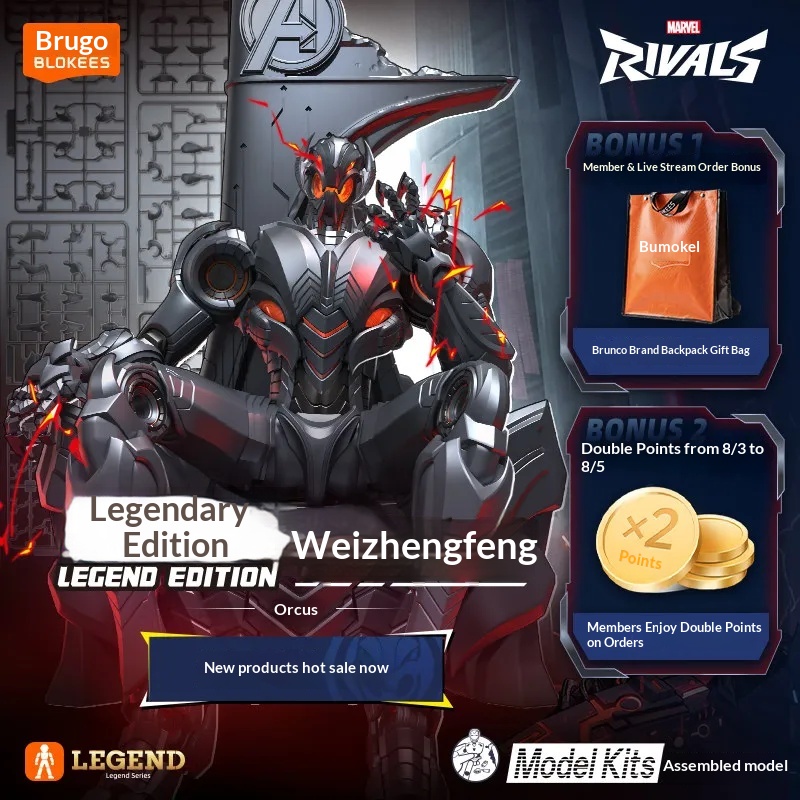 مجموعة نموذج ألترون من بلوكيز  - مراجعة Model Kit Ultron وسعره