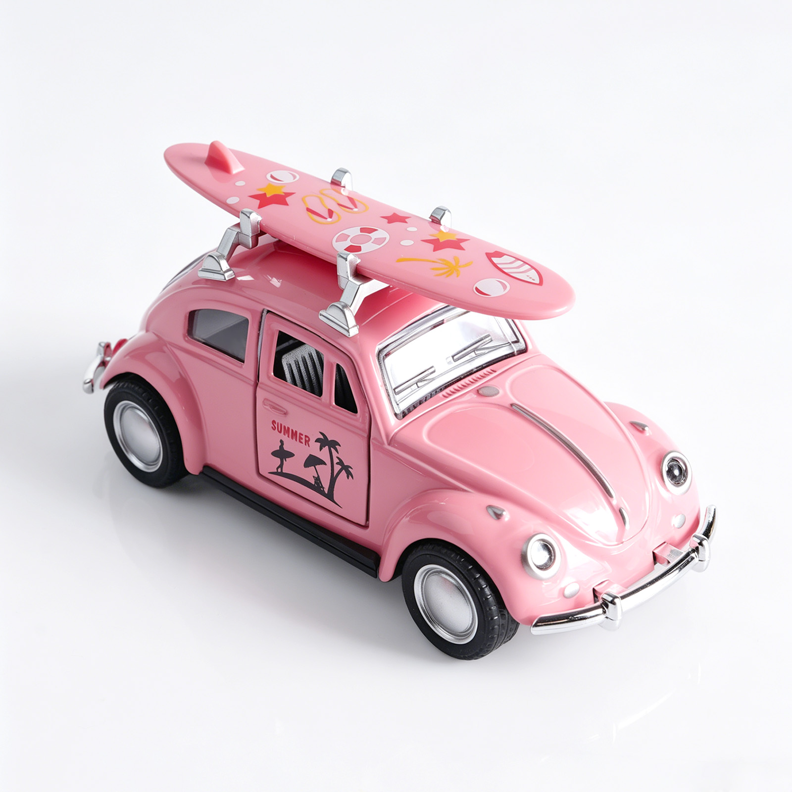 سيارة فولكس فاجن بيتل وردية ال - مراجعة Model Kit Volkswagen وسعره