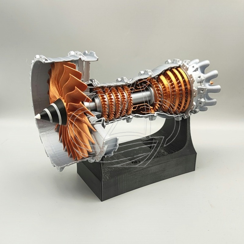 نموذج محرك توربيني صغير قابل ل - مراجعة Model Kit Jet Engine وسعره