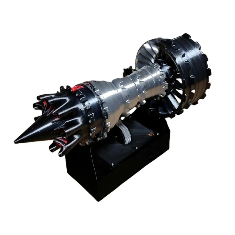 DIY تجميع لعبة الطائرات النفاث - مراجعة Model Kit Jet Engine وسعره