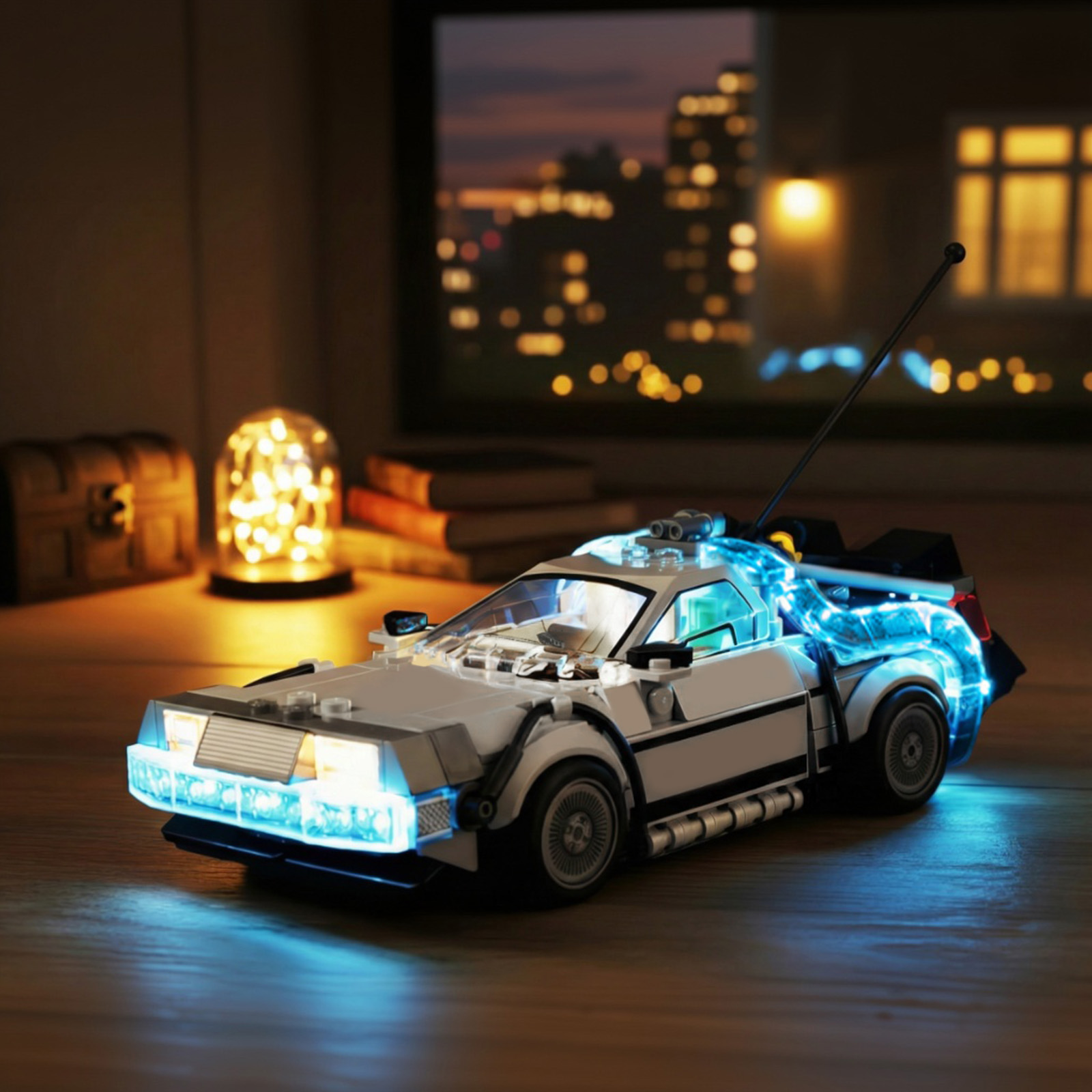 مجموعة إضاءة LED لآلة الزمن من - مراجعة Model Kit Chemistry وسعره