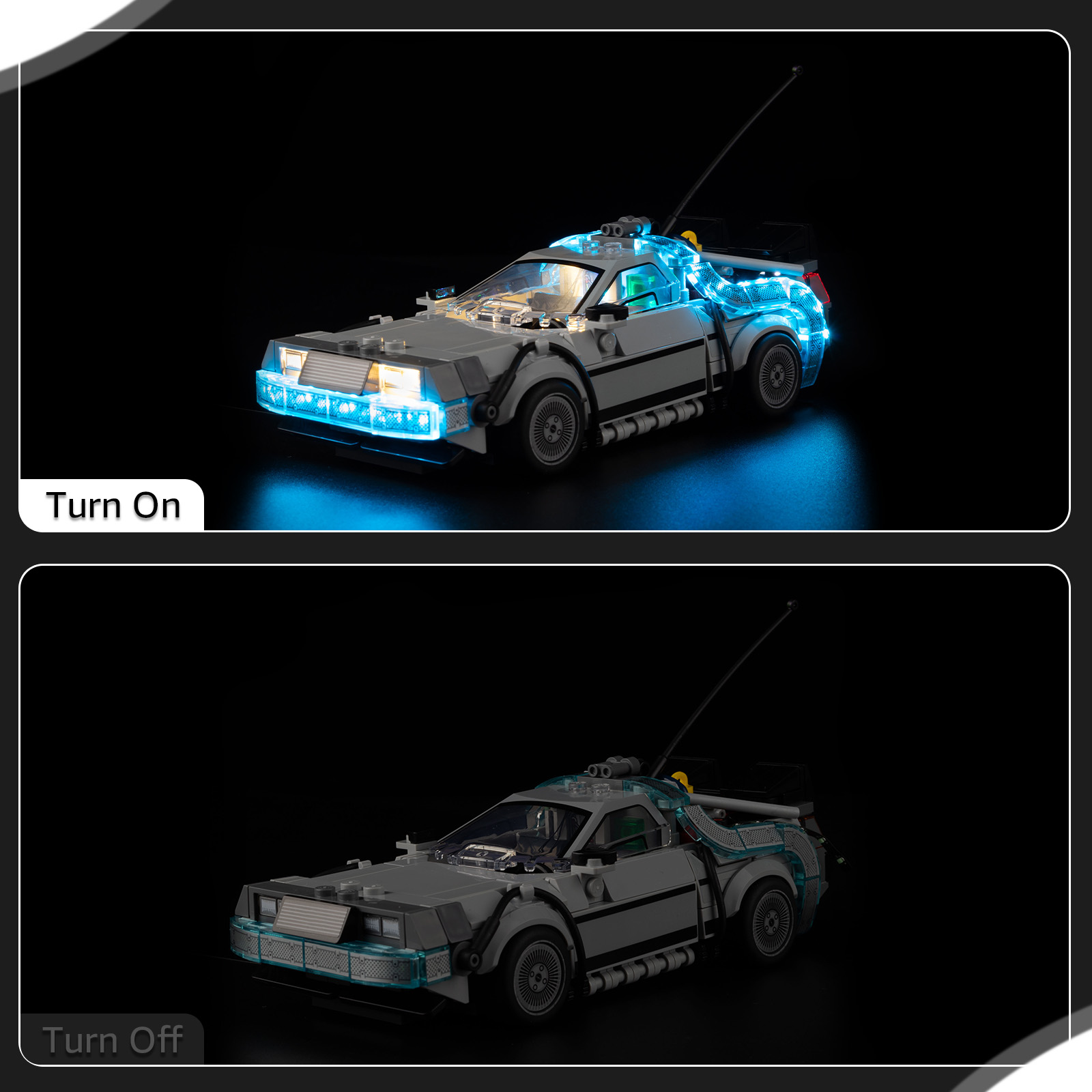 مجموعة إضاءة LED لآلة الزمن من - مراجعة Model Kit Chemistry وسعره