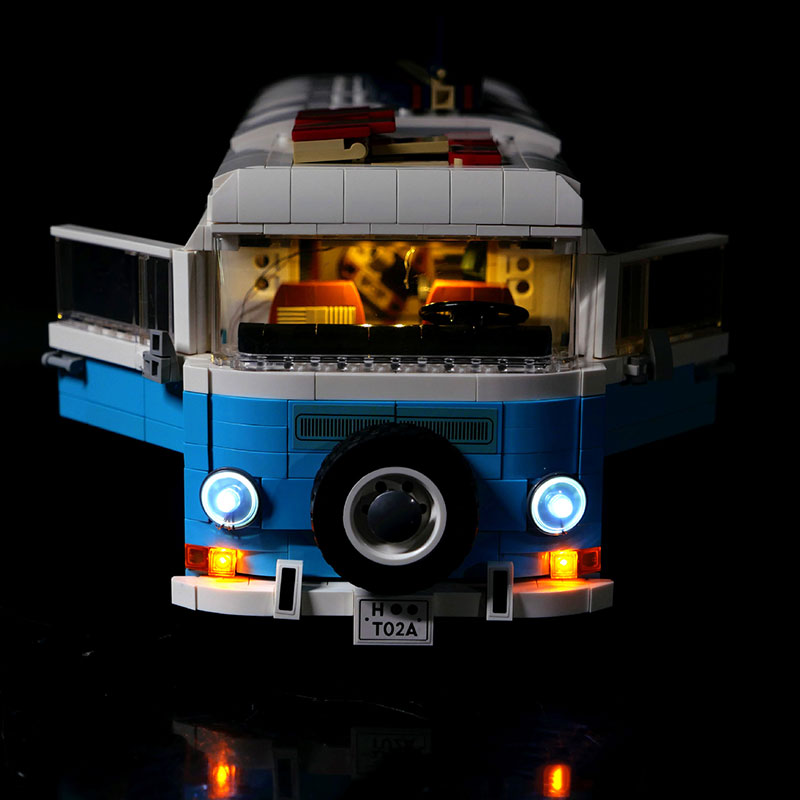 طقم إضاءة LED لسيارة ليغو فولك - مراجعة Model Kit Volkswagen وسعره